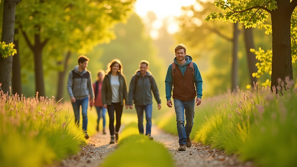 People enjoying leisure activities outdoors in Latvia