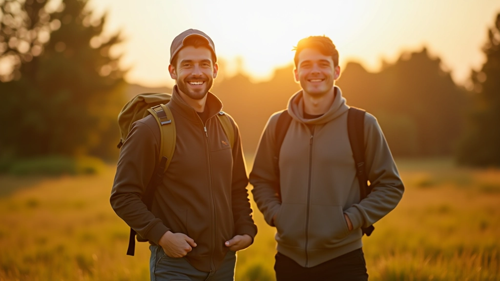 Group of people enjoying outdoor activities on a sunny day in Latvia's nature