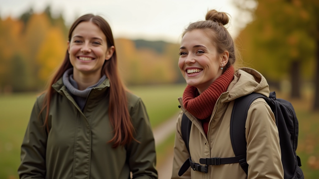 People enjoying outdoor activity in Latvia